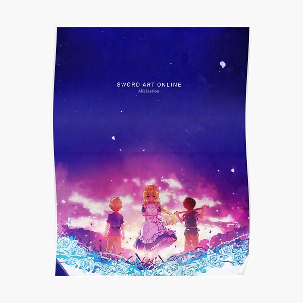SAO Alicization Poster RB0301 product Offical sword art online Merch