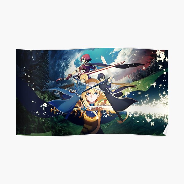 SAO poster Poster RB0301 product Offical sword art online Merch