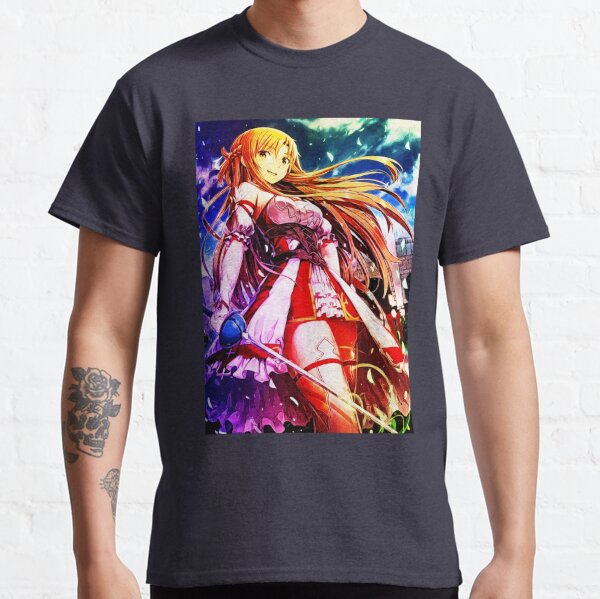 Anime Sao Asuna Classic T-Shirt RB0301 product Offical sword art online Merch