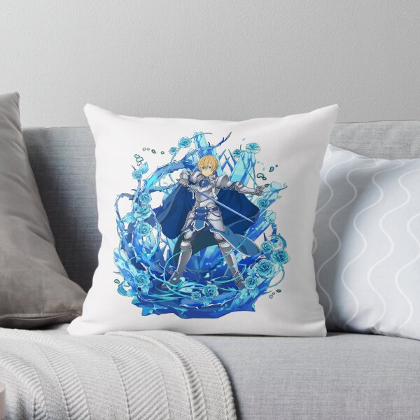 Eugeo - Sword Art Online Anime - SAO Throw Pillow RB0301 product Offical sword art online Merch