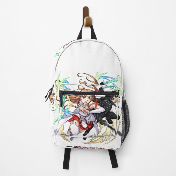 Kirito and asuna Sword Art Online - Sticker Backpack RB0301 product Offical sword art online Merch