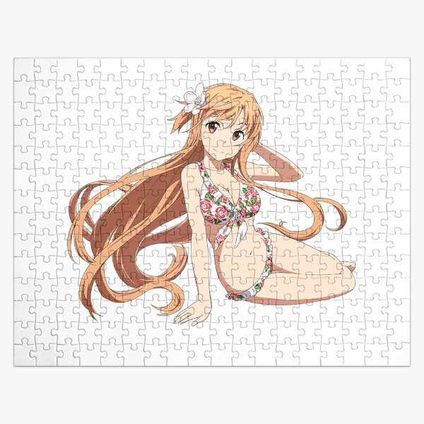Asuna Sword Art Online - Sticker Jigsaw Puzzle RB0301 product Offical sword art online Merch